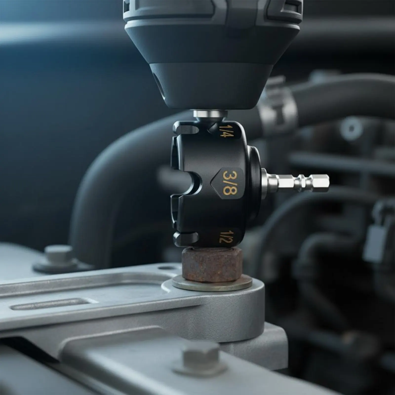 Quick Fasten Nut Socket Easy Function Split Nut Driver Driver Pass-Through Socket Adapter Wear-Resistant Power Tool Accessory
Quick Fasten Nut Socket Easy Function Split Nut Driver Driver Pass-Through Socket Adapter Wear-Resistant Power Tool Accessory