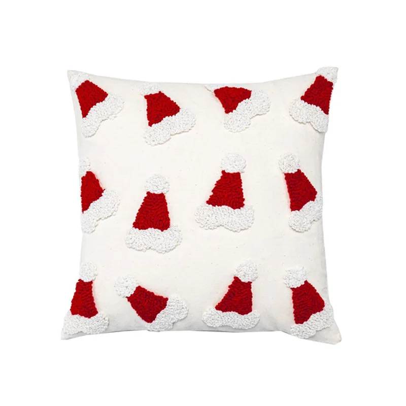 45cm Single Side Knit Christmas Hat Pillow Case Pillowcase Decorative Christmas Cushion Cover for Sofa Case Pillows
45cm Single Side Knit Christmas Hat Pillow Case Pillowcase Decorative Christmas Cushion Cover for Sofa Case Pillows