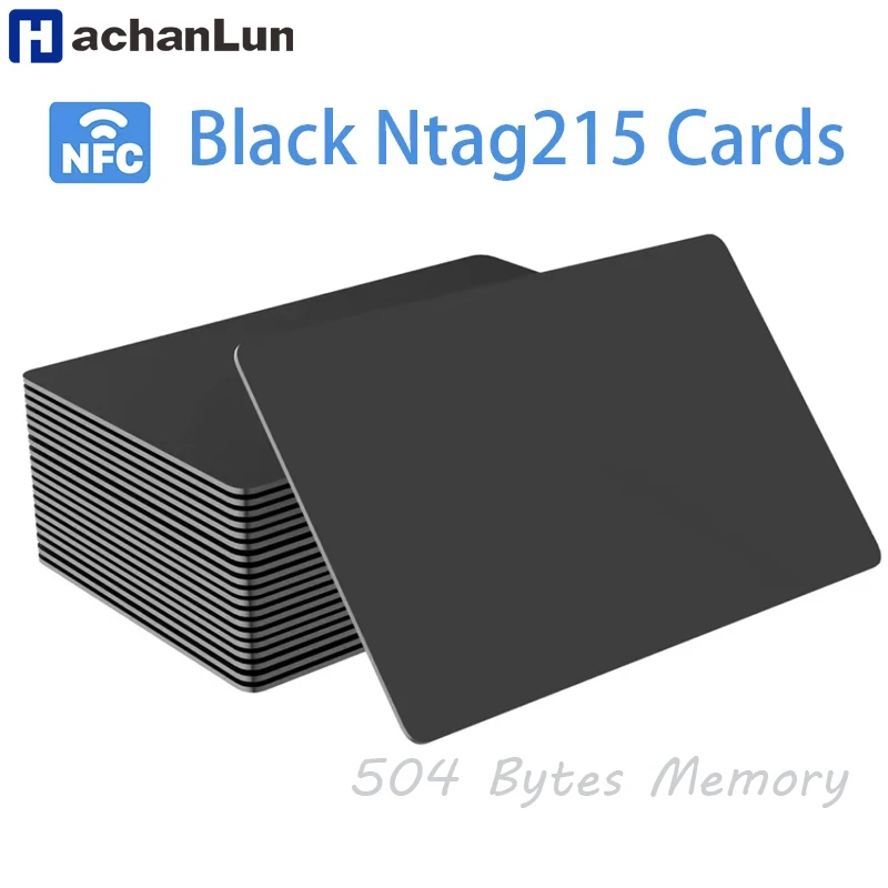 HACHANLUN 5-10 шт. NTAG215 пустые карты NFC ПВХ метки NFC215 черная карта 13,56 МГц TagMo водонепроницаемый RFID NFC телефон 504 байта
HACHANLUN 5-10 шт. NTAG215 пустые карты NFC ПВХ метки NFC215 черная карта 13,56 МГц TagMo водонепроницаемый RFID NFC телефон 504 байта