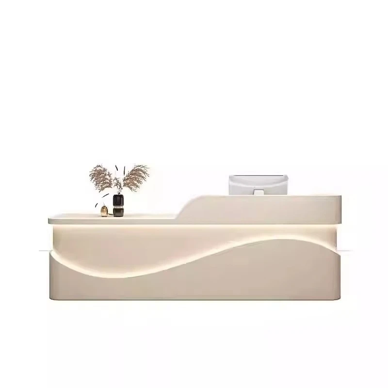 For Office Buildings and Malls Reception Counter High Quality Customizable Modern Design Reception Counter
For Office Buildings and Malls Reception Counter High Quality Customizable Modern Design Reception Counter