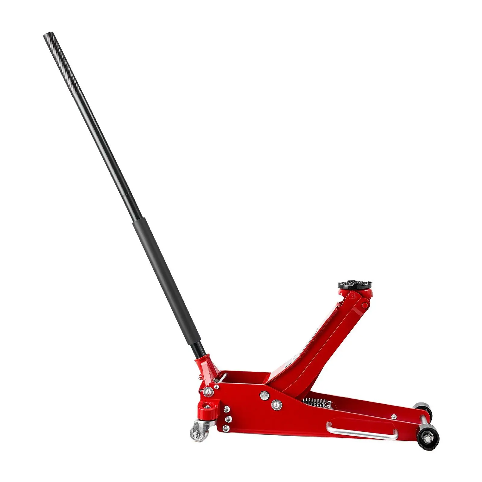 Low Profile Floor Jack, 3 Ton (6614 lbs) Capacity, Aluminum Racing Floor Jack with Dual Pistons Quick Lift Pump, Hydraulic
Low Profile Floor Jack, 3 Ton (6614 lbs) Capacity, Aluminum Racing Floor Jack with Dual Pistons Quick Lift Pump, Hydraulic