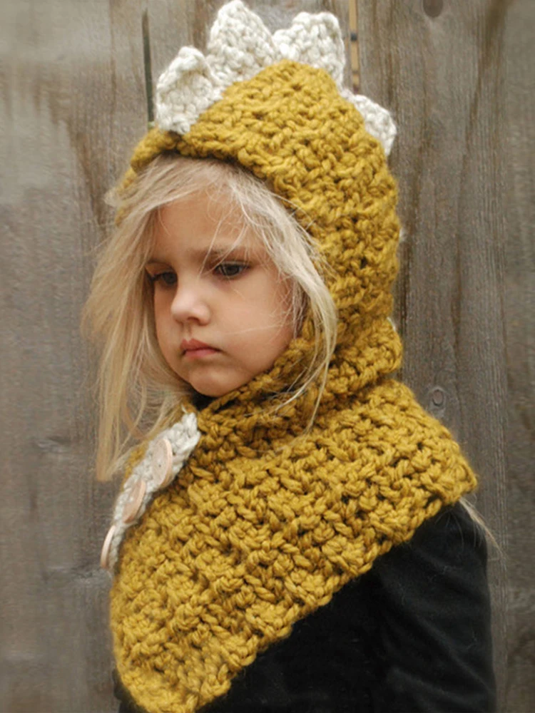 Chic Winter Lovely Children Hat Kids Caps Dinosaur Cartoon Animal Warm Cute Handmade Baby Girls Boys Thicken Warm Knit Neck Hats
Chic Winter Lovely Children Hat Kids Caps Dinosaur Cartoon Animal Warm Cute Handmade Baby Girls Boys Thicken Warm Knit Neck Hats