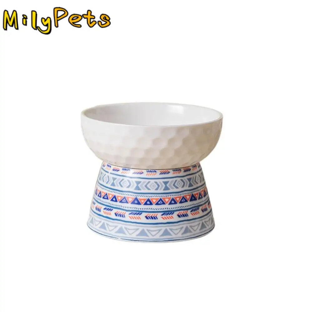 Ceramic Cat Bowl Creative Cute Pet High Foot Bowl Large Capacity Slanted/Flat Mouth Pet Drinking Feeder Neck Protection
Ceramic Cat Bowl Creative Cute Pet High Foot Bowl Large Capacity Slanted/Flat Mouth Pet Drinking Feeder Neck Protection