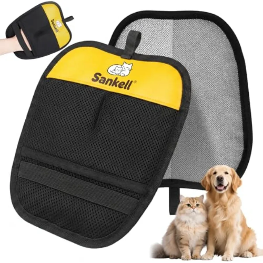 Pet Hair Removal Glove for Dogs and Cats, Upgraded Reusable Electrostatic Pet Hair Remover Glove, Magic Brush Mitt Tool for Cou
Pet Hair Removal Glove for Dogs and Cats, Upgraded Reusable Electrostatic Pet Hair Remover Glove, Magic Brush Mitt Tool for Cou