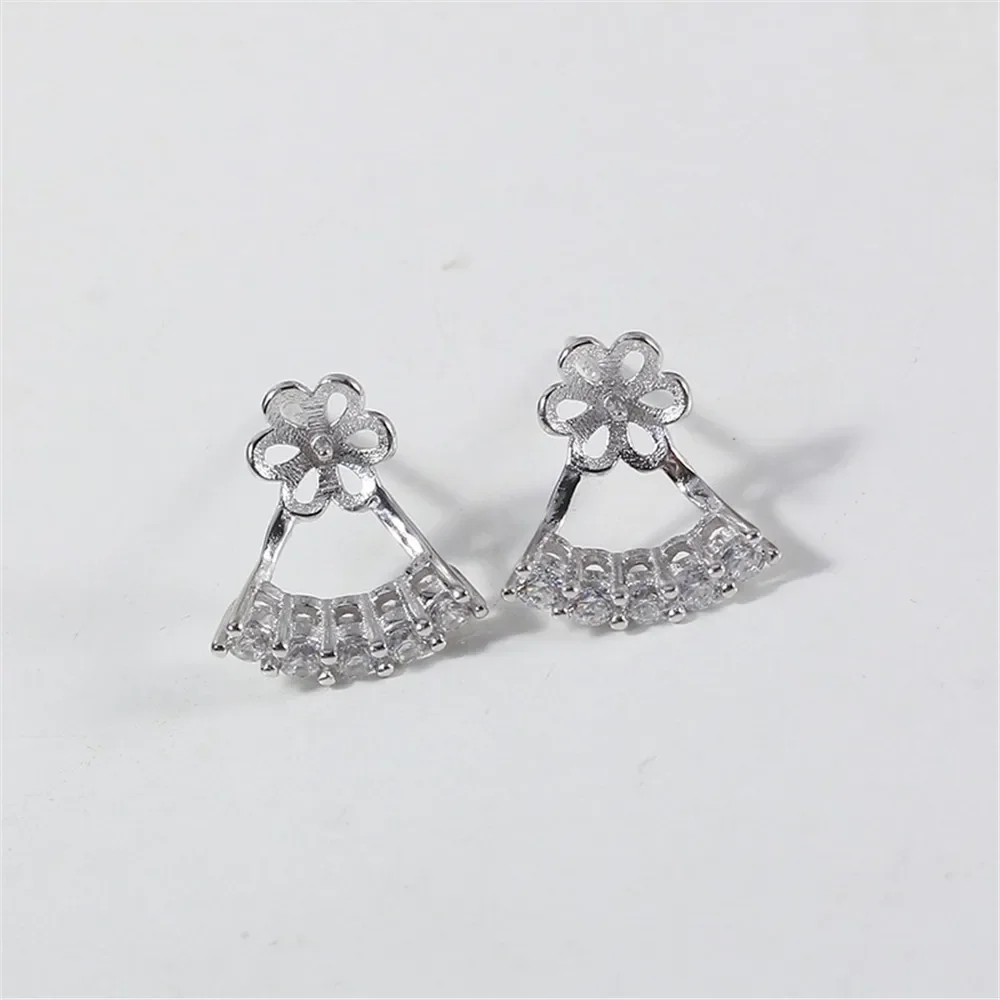 S925 Sterling Silver Pearl Earring Settings DIY Jewelry Making Supplies Blank Earring Posts for Handcrafted Accessories No Pearl
S925 Sterling Silver Pearl Earring Settings DIY Jewelry Making Supplies Blank Earring Posts for Handcrafted Accessories No Pearl