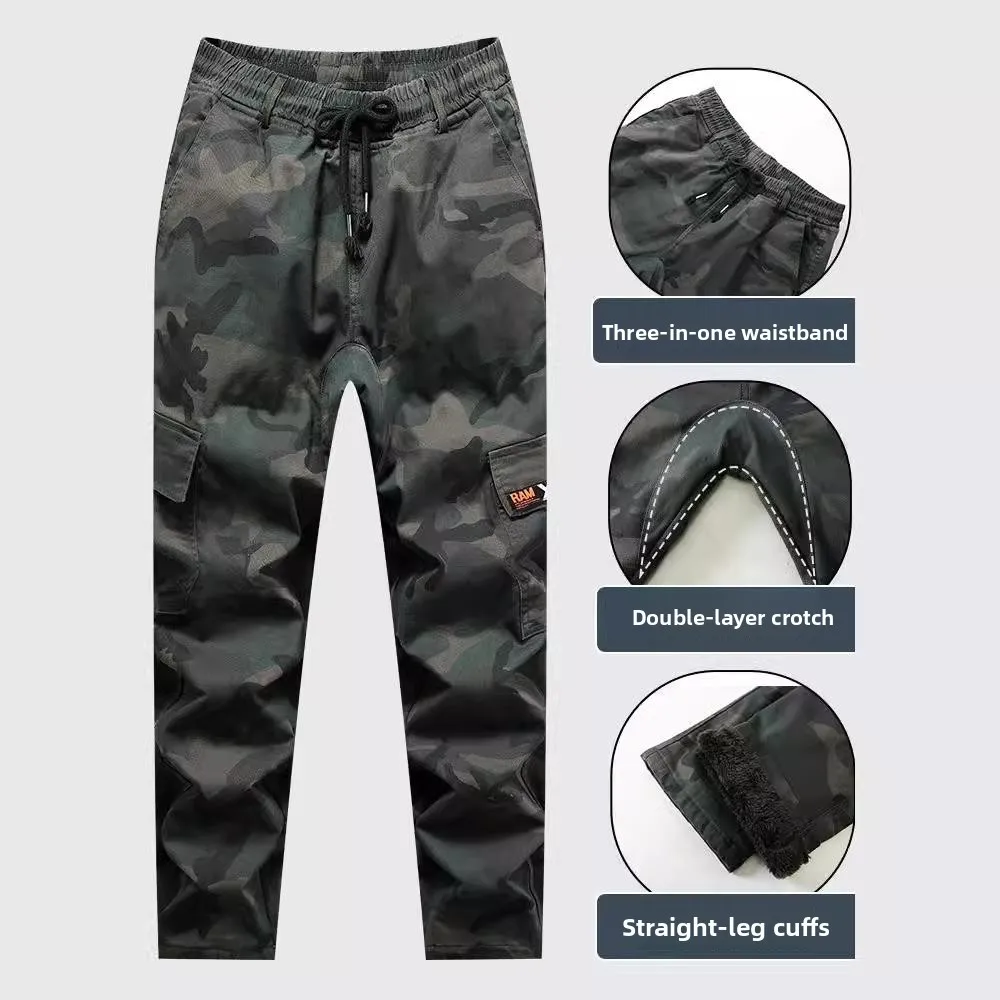 Fleece Lined Wear Resistant Welding Automotive Repair Camouflage Pants Elastic Breathable Loose Training Dirty Resistant Work...
Fleece Lined Wear Resistant Welding Automotive Repair Camouflage Pants Elastic Breathable Loose Training Dirty Resistant Work...