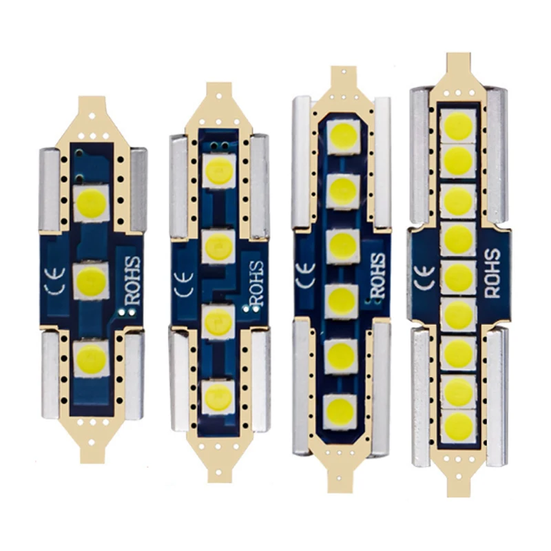 50pcs Festoon C5W 31mm 36mm 39mm 41mm Canbus Car LED Doom License Plate Light Bulb Auto Interior Lamp White Ice Blue DC12V
50pcs Festoon C5W 31mm 36mm 39mm 41mm Canbus Car LED Doom License Plate Light Bulb Auto Interior Lamp White Ice Blue DC12V