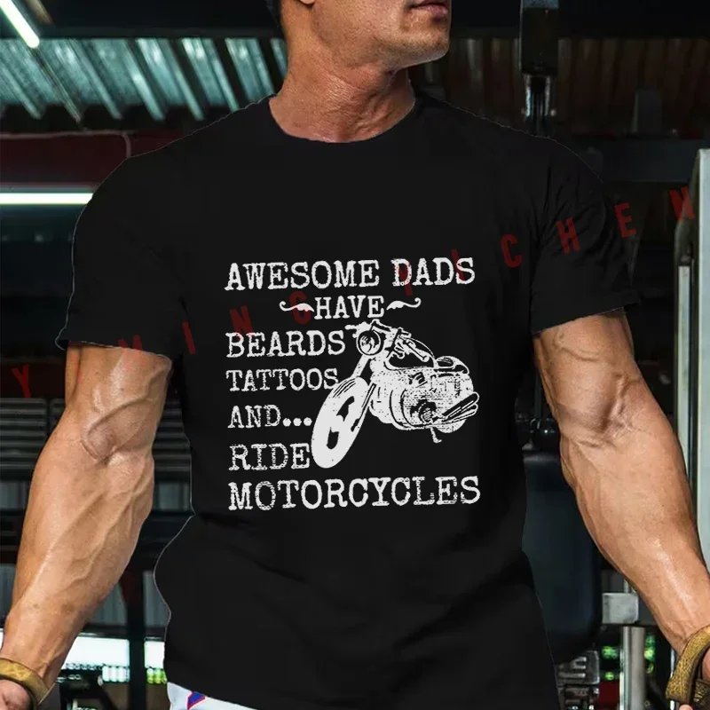 Funny Motorcycle Dad - Awesome Dads With Beards & Motorcycles Graphic Men T-Shirt Cotton O-neck Short Sleeve Fashion Tops Tee
Funny Motorcycle Dad - Awesome Dads With Beards & Motorcycles Graphic Men T-Shirt Cotton O-neck Short Sleeve Fashion Tops Tee