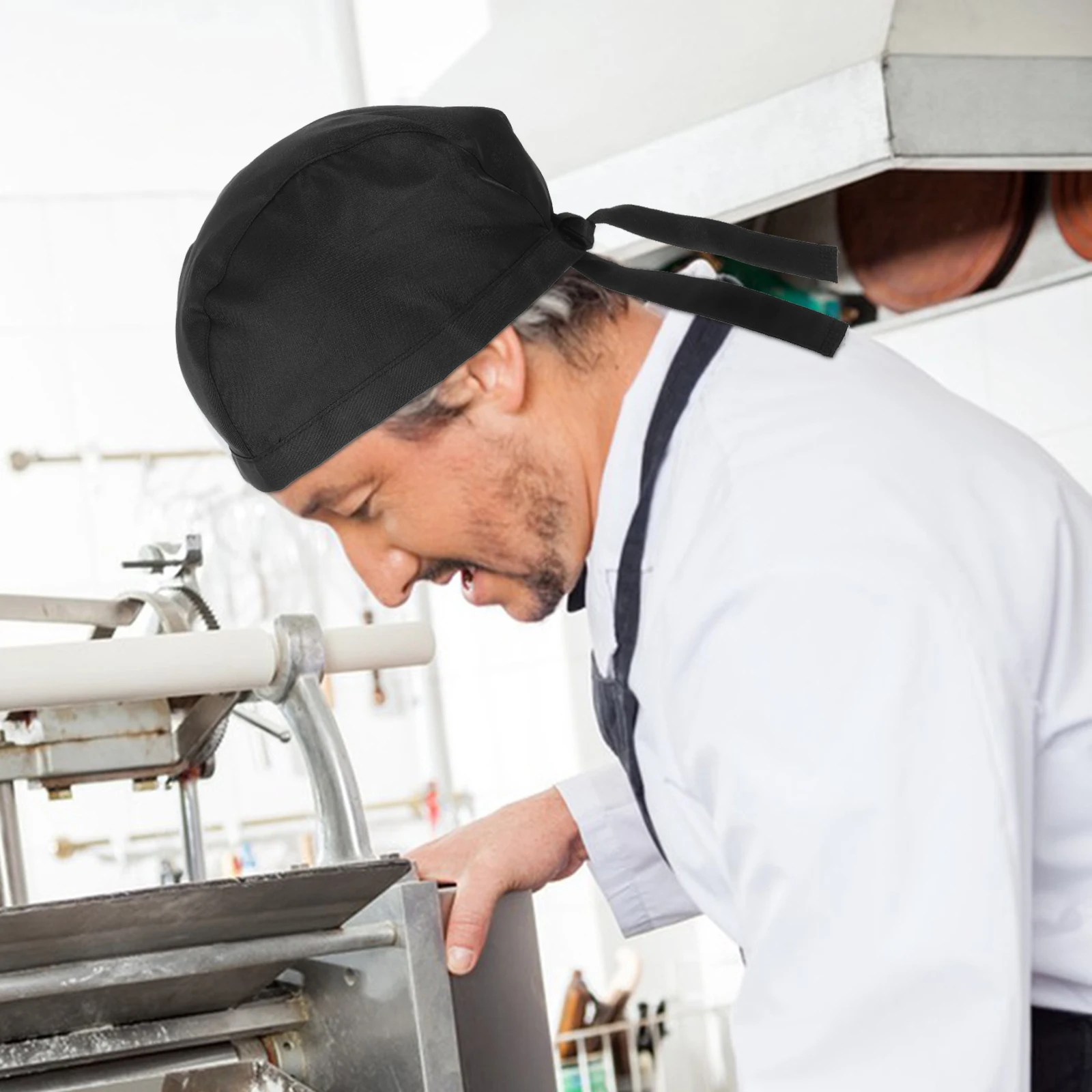 3pcs Chef Turban Catering Skull Cap Adjustable Ribbon Style Soft Canvas Black Cloth Suitable for Chefs Cooks Bakers Students
3pcs Chef Turban Catering Skull Cap Adjustable Ribbon Style Soft Canvas Black Cloth Suitable for Chefs Cooks Bakers Students