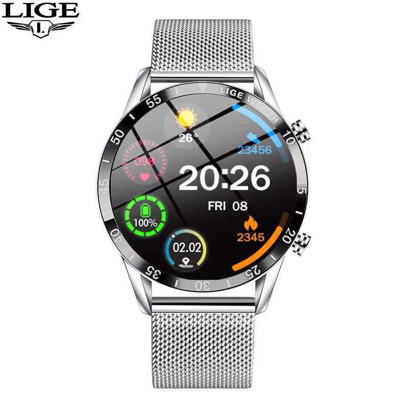 LIGE 2026 Smart Watch Luxury Sports Fitness Tracker Heart Rate Sleep Monitoring Bluetooth Call Message Business Men's Smartwatch
LIGE 2026 Smart Watch Luxury Sports Fitness Tracker Heart Rate Sleep Monitoring Bluetooth Call Message Business Men's Smartwatch