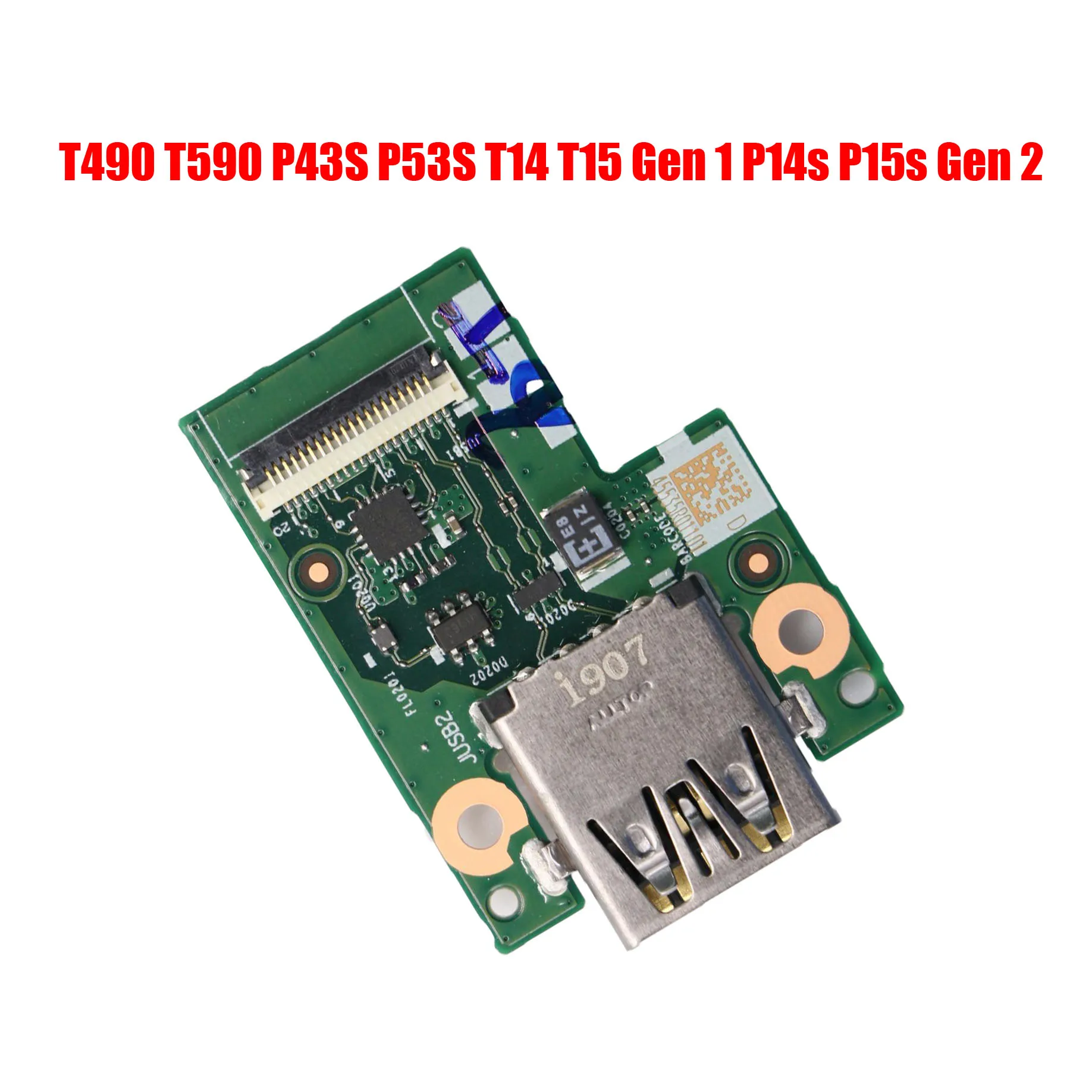 NS-B901 02HK995 USB-плата для Lenovo ThinkPad T490 T590 P43S P53S T14 T15 Gen 1 P14s P15s Gen 2 FT490 FT492 FT590 FP531
NS-B901 02HK995 USB-плата для Lenovo ThinkPad T490 T590 P43S P53S T14 T15 Gen 1 P14s P15s Gen 2 FT490 FT492 FT590 FP531