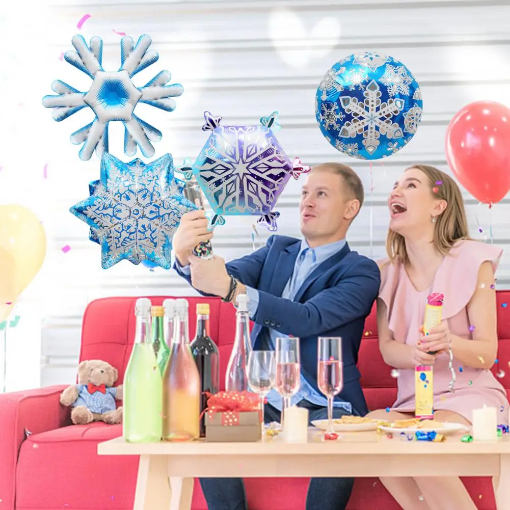 Xmas Snowflake Balloons Aluminum Film Reusable Inflatable Decorate 3D Snowflake Shape Christmas Balloons Christmas Decor
Xmas Snowflake Balloons Aluminum Film Reusable Inflatable Decorate 3D Snowflake Shape Christmas Balloons Christmas Decor