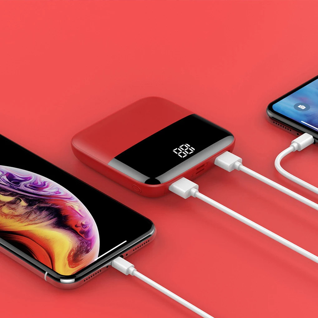 10000mAh Mini Power Bank Super Fast Charge Large-capacity Pocket Power Bank Portable External Battery For Samsung Huawei
10000mAh Mini Power Bank Super Fast Charge Large-capacity Pocket Power Bank Portable External Battery For Samsung Huawei