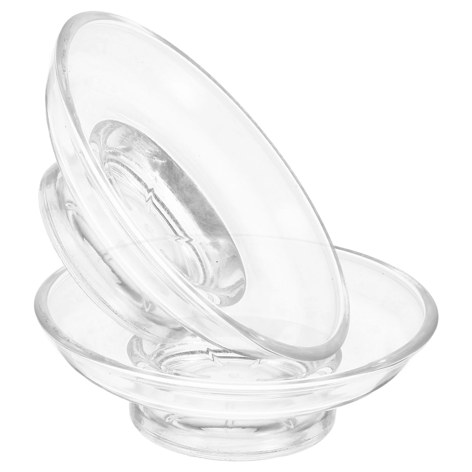 2Pcs Round Clear Glass Soap Dish Transparent Bar Holder Bathroom Kitchen Shower Self Draining Soap Tray Ring Holder Dish
2Pcs Round Clear Glass Soap Dish Transparent Bar Holder Bathroom Kitchen Shower Self Draining Soap Tray Ring Holder Dish