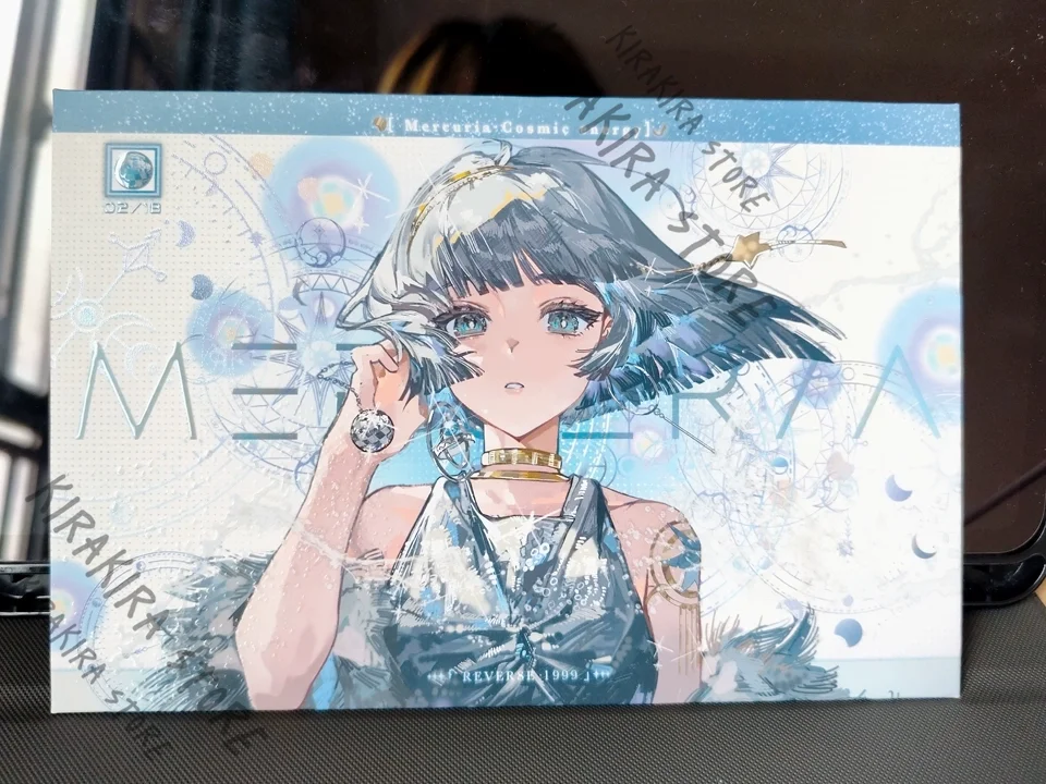Reverse:1999 Mercuria Anime Cosplay Postcard Double Flash Badge Borderless Embossed Colored Paper Shikishi Square Card Ornaments
Reverse:1999 Mercuria Anime Cosplay Postcard Double Flash Badge Borderless Embossed Colored Paper Shikishi Square Card Ornaments