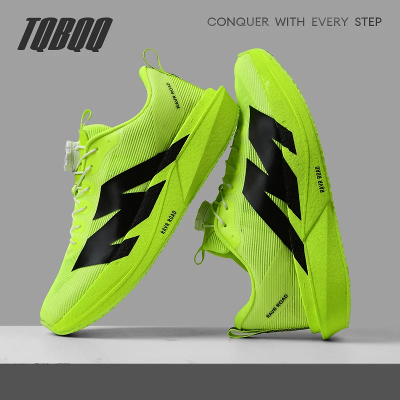 Marathon Carbon Plate Running Shoes Rotary Buckle Supercritical Foam Ultra Light Athletic Shoes Unisex Training Jogging Sneakers
Marathon Carbon Plate Running Shoes Rotary Buckle Supercritical Foam Ultra Light Athletic Shoes Unisex Training Jogging Sneakers