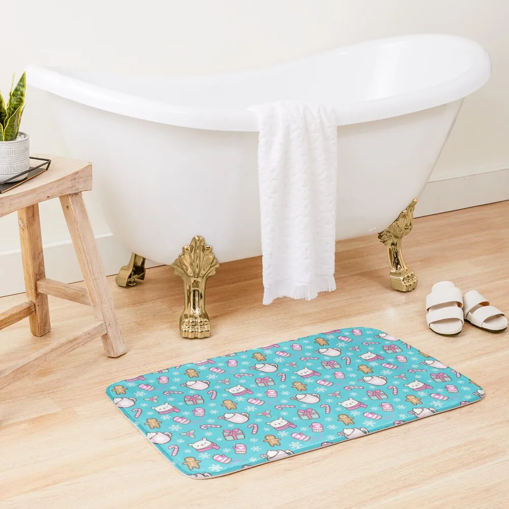 Cute Christmas // Teal | Nikury Bath Mat Bath Rugs For Bathroom Carpet Anti Slip
Cute Christmas // Teal | Nikury Bath Mat Bath Rugs For Bathroom Carpet Anti Slip