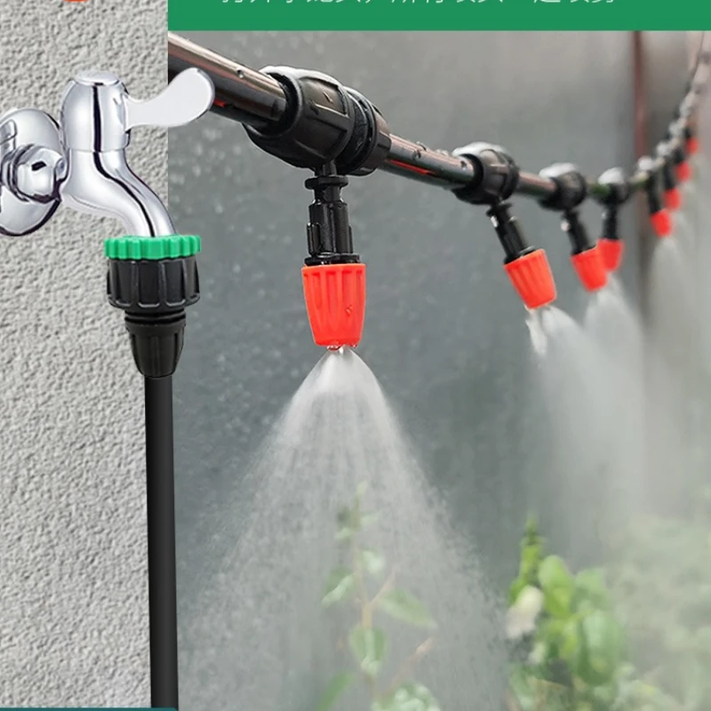 Flower Watering Vegetable Watering Irrigation System Household Cooling Spray Nozzle Flower Growing Artifact Balcony Spray Device
Flower Watering Vegetable Watering Irrigation System Household Cooling Spray Nozzle Flower Growing Artifact Balcony Spray Device