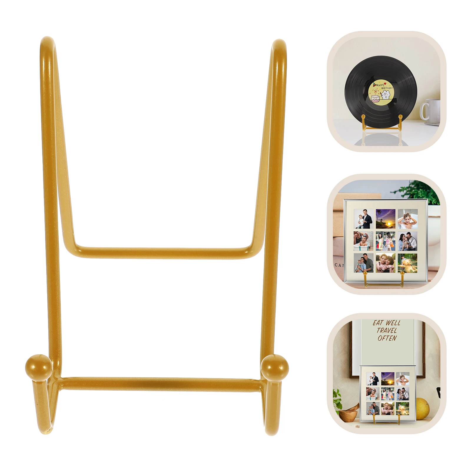 Iron Photo Frame Stand Plate Holder Display Easel Small Size Stable Triangular Book Store Cafe Shop Decorative Dish Artwork
Iron Photo Frame Stand Plate Holder Display Easel Small Size Stable Triangular Book Store Cafe Shop Decorative Dish Artwork