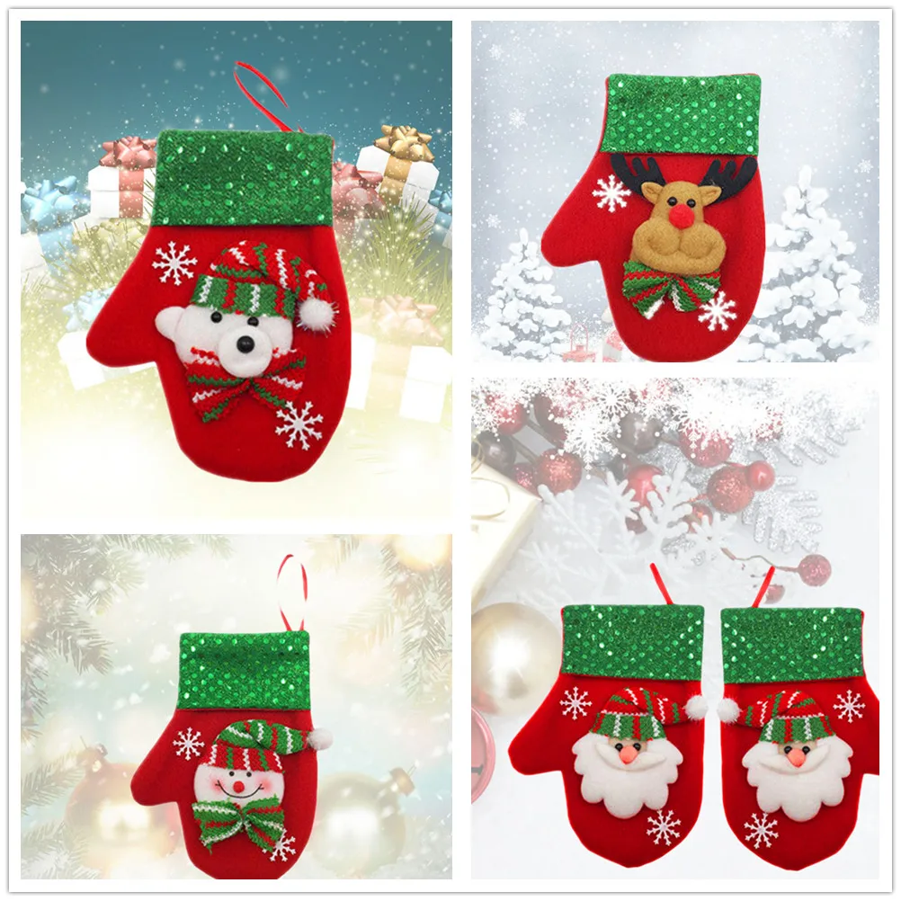 3pcs Candy Gift Bag Christmas Decorations Gifts Gloves Snowman Ornaments Holiday Accessories Home Storage Organizer
3pcs Candy Gift Bag Christmas Decorations Gifts Gloves Snowman Ornaments Holiday Accessories Home Storage Organizer
