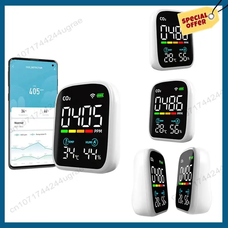 -A15I 1 компл. WIFI инфракрасный монитор CO2 монитор углекислого газа NDIR датчик монитор качества воздуха детектор углекислого газа ABS Co2 Dete 
-A15I 1 компл. WIFI инфракрасный монитор CO2 монитор углекислого газа NDIR датчик монитор качества воздуха детектор углекислого газа ABS Co2 Dete