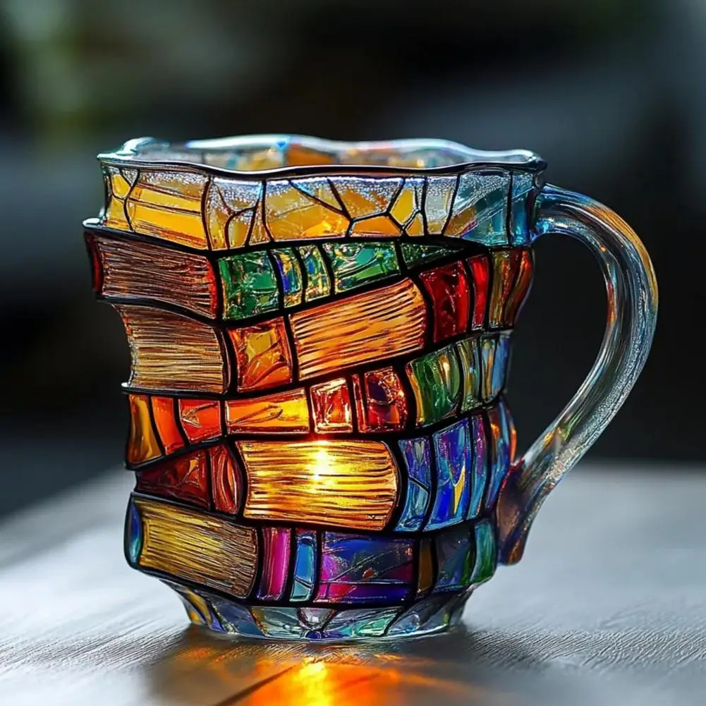 3D Book-Shaped Coffee Cup with Spoon Hand-Painted Book Mug Retro Novel Inspired Mug Hot Cold Brews Cup Gifts for Book Lovers
3D Book-Shaped Coffee Cup with Spoon Hand-Painted Book Mug Retro Novel Inspired Mug Hot Cold Brews Cup Gifts for Book Lovers