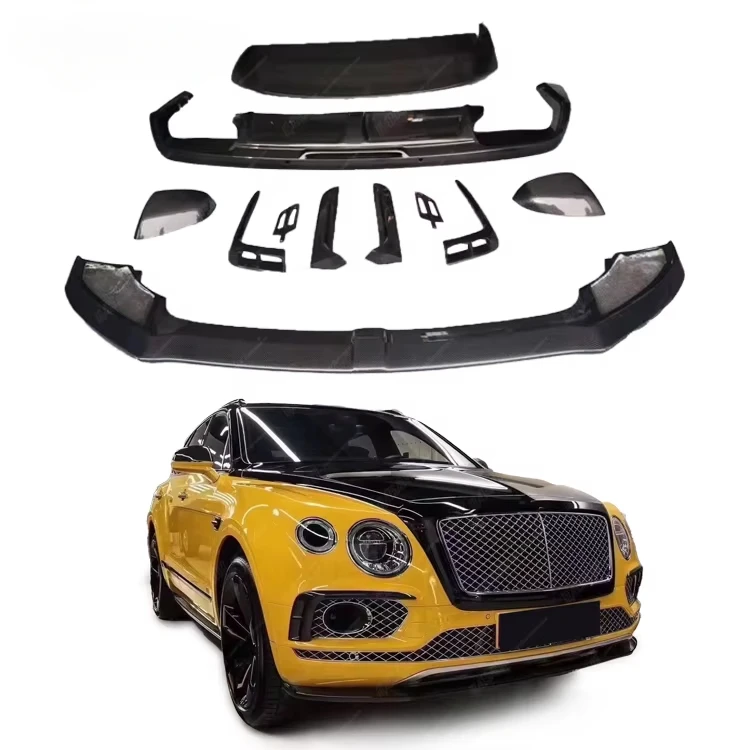 Bentayga Body Kit for Bentley Bentayga V8 Upgrade W12 Style Carbon Fiber Front Lip Rear Diffuser Spoiler Body Kitcustom
Bentayga Body Kit for Bentley Bentayga V8 Upgrade W12 Style Carbon Fiber Front Lip Rear Diffuser Spoiler Body Kitcustom