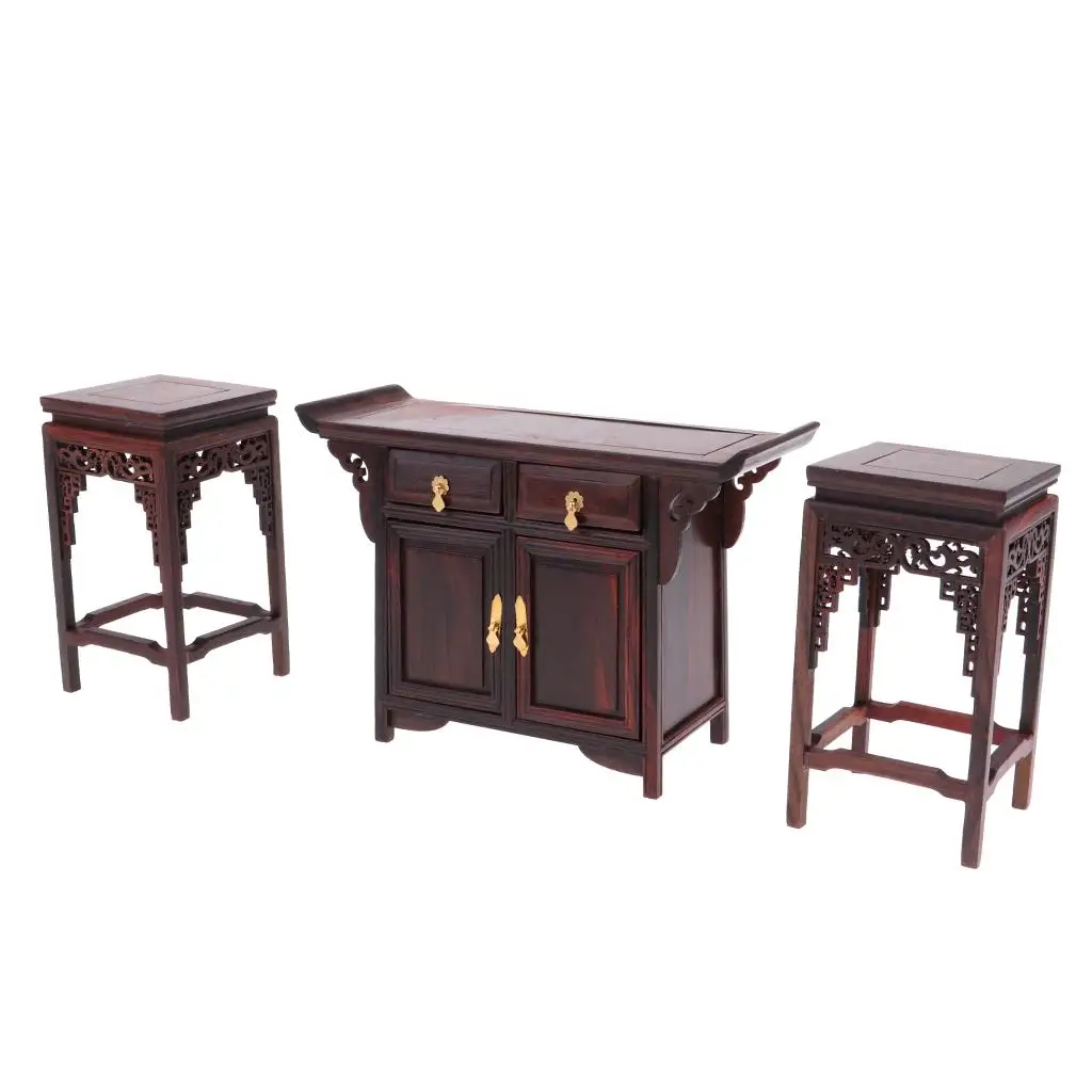 1/6 Scale Wooden End Table and Chairs for Dollhouse Living Room or Dining Room
1/6 Scale Wooden End Table and Chairs for Dollhouse Living Room or Dining Room