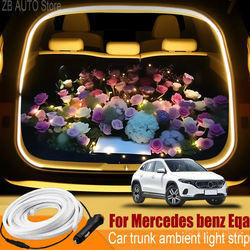 For mercedes benz Eqa Automobile trunk ambient light automatic sensing car interior lighting with accessories
For mercedes benz Eqa Automobile trunk ambient light automatic sensing car interior lighting with accessories
