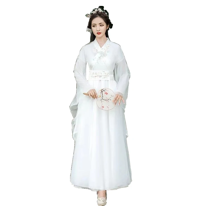 Classical Dance Costumes Hanfu Ancient Women Dress Chinese Style Fairy Princess vintage Traditional Female Clothes
Classical Dance Costumes Hanfu Ancient Women Dress Chinese Style Fairy Princess vintage Traditional Female Clothes