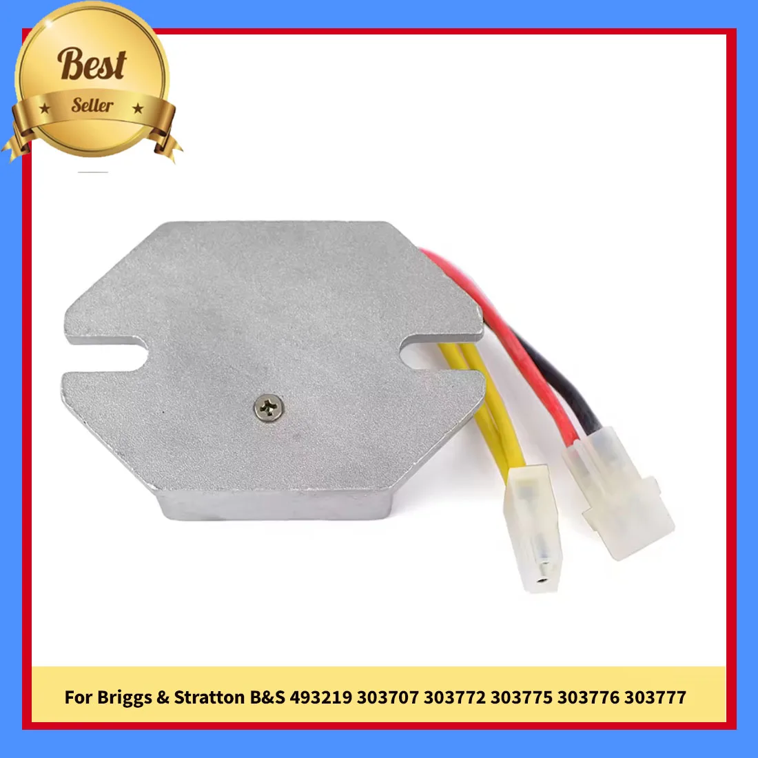 Motorcycle Voltage Regulator Rectifier For Briggs & Stratton B&S 493219 303707 303772 303775 303776 303777 Motorcycle Parts
Motorcycle Voltage Regulator Rectifier For Briggs & Stratton B&S 493219 303707 303772 303775 303776 303777 Motorcycle Parts