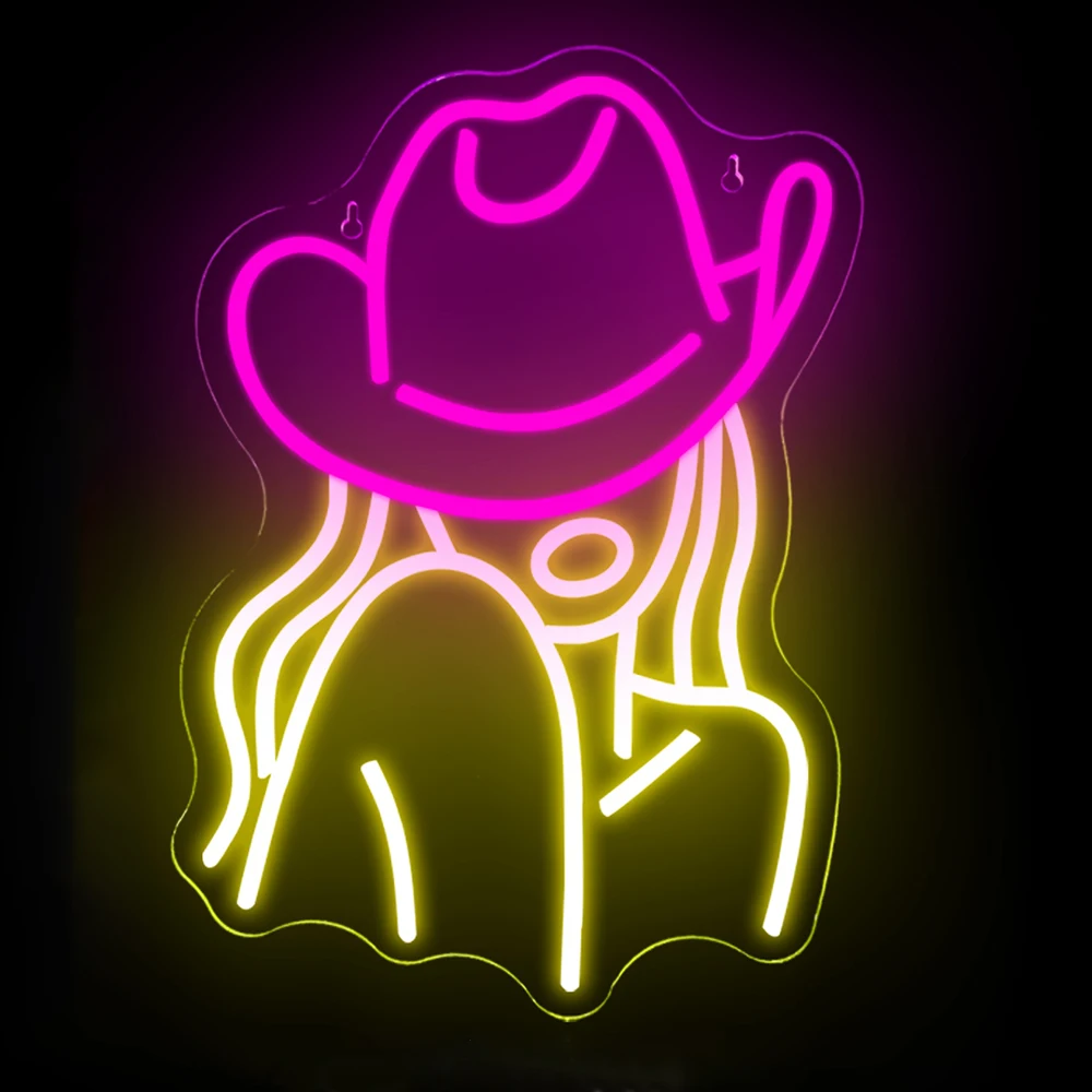 Cowgirl Sexy Lady Neon Led Sign Wall Light Up Sign Cool Room Decoration For Girl's Bedroom Birthday Party Bar Club Beauty Salon
Cowgirl Sexy Lady Neon Led Sign Wall Light Up Sign Cool Room Decoration For Girl's Bedroom Birthday Party Bar Club Beauty Salon
