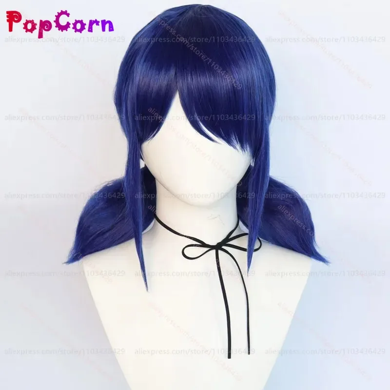 qq28LQMarinette женский короткий с двойными хвостиками темно-синий парик косплей аниме термостойкие синтетические парики 
qq28LQMarinette женский короткий с двойными хвостиками темно-синий парик косплей аниме термостойкие синтетические парики
