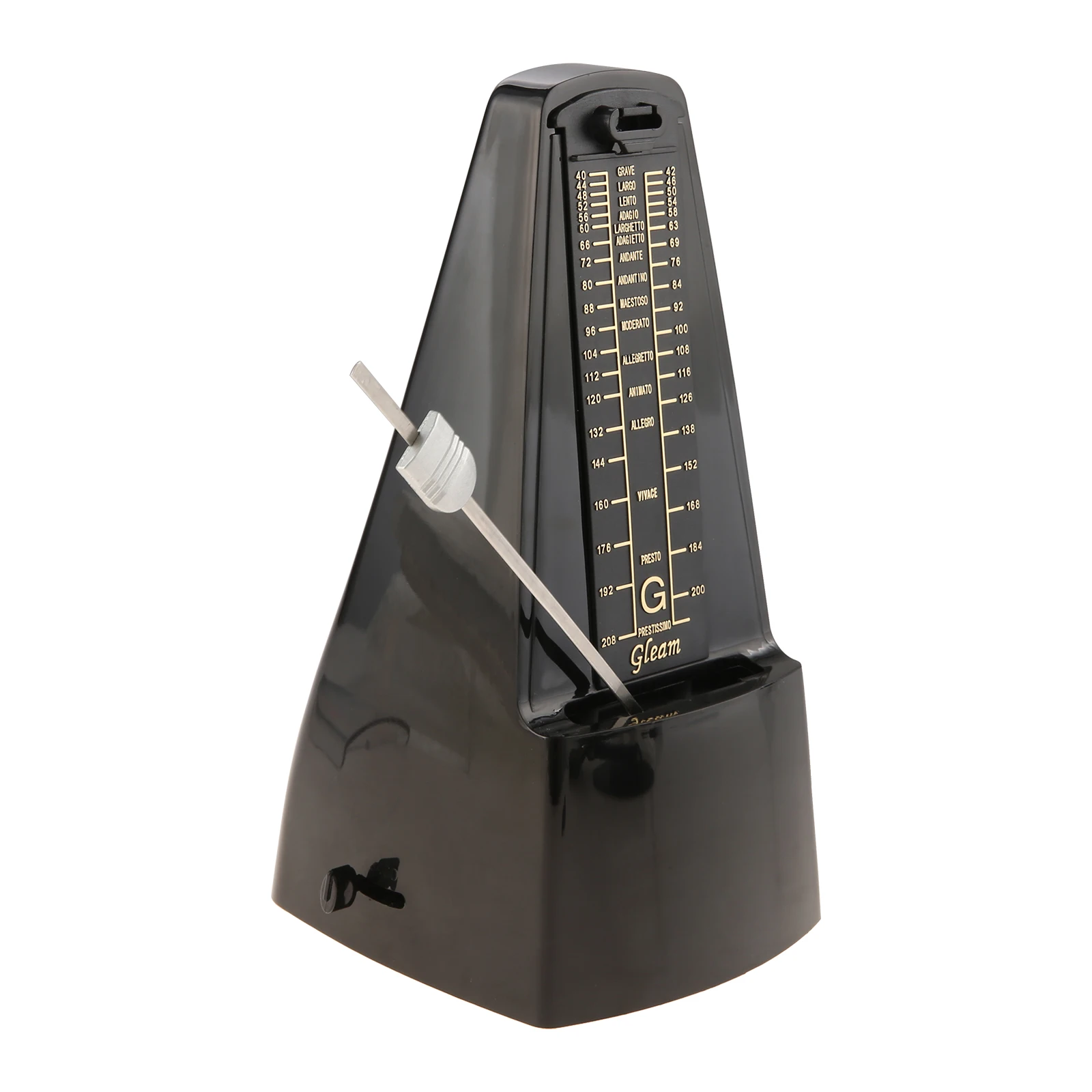 Black Standard Mechanical Metronome Universal Metronome for Piano, Guitar, Violin,Drums and Other Instruments
Black Standard Mechanical Metronome Universal Metronome for Piano, Guitar, Violin,Drums and Other Instruments