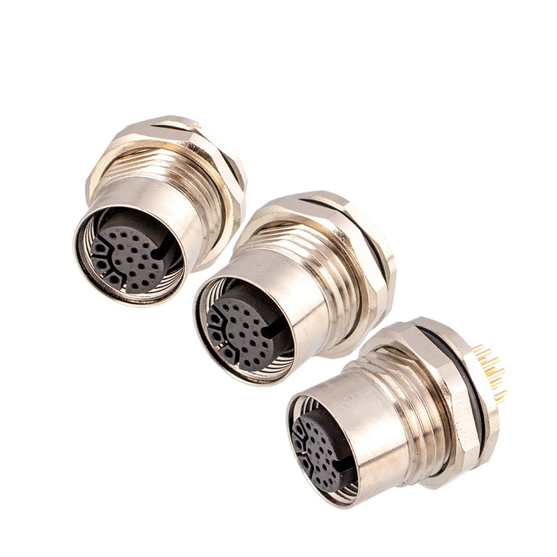 CAZN M14 Male Female PCB Socket 18pin Connection Front Back Rear Mount M14 Panel Metal Circular Connectors Screw thread M17
CAZN M14 Male Female PCB Socket 18pin Connection Front Back Rear Mount M14 Panel Metal Circular Connectors Screw thread M17