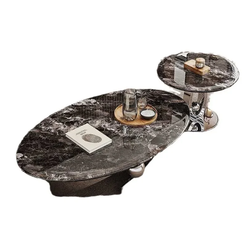 Personalized coffee table, marble living room light luxury modern round small apartment simple and minimalist small table
Personalized coffee table, marble living room light luxury modern round small apartment simple and minimalist small table