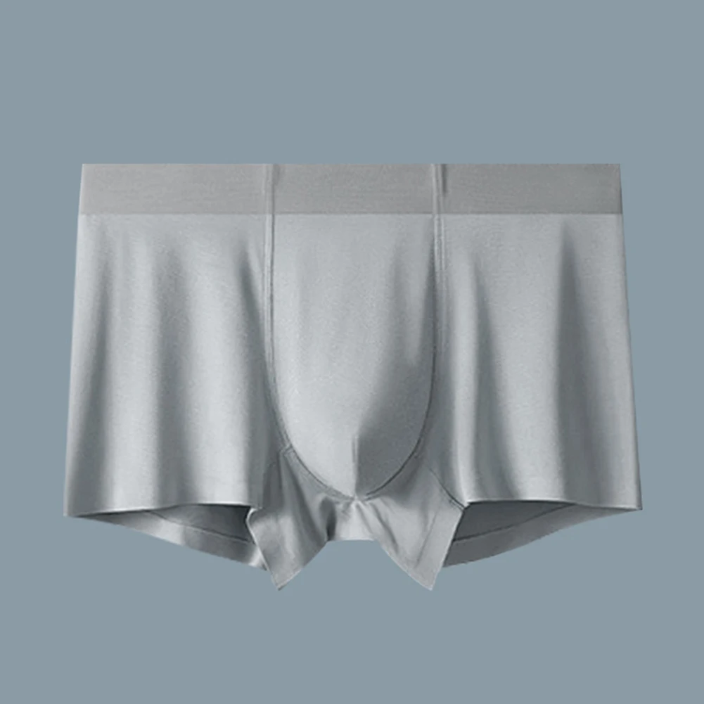 Men Ice Silk Underwear Middle Waist Shorts Solid Color Breathable Boxers Briefs Traceless Underpants Lightweight Lingerie
Men Ice Silk Underwear Middle Waist Shorts Solid Color Breathable Boxers Briefs Traceless Underpants Lightweight Lingerie