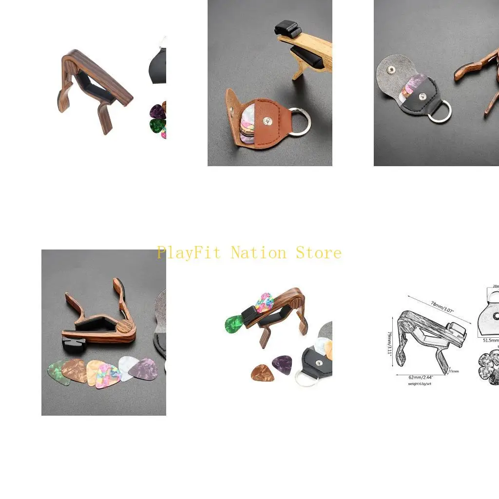 242F гитарный каподастр с деревянным каподастром для акустической гитары для регулировки тона с помощью медиаторов
242F гитарный каподастр с деревянным каподастром для акустической гитары для регулировки тона с помощью медиаторов