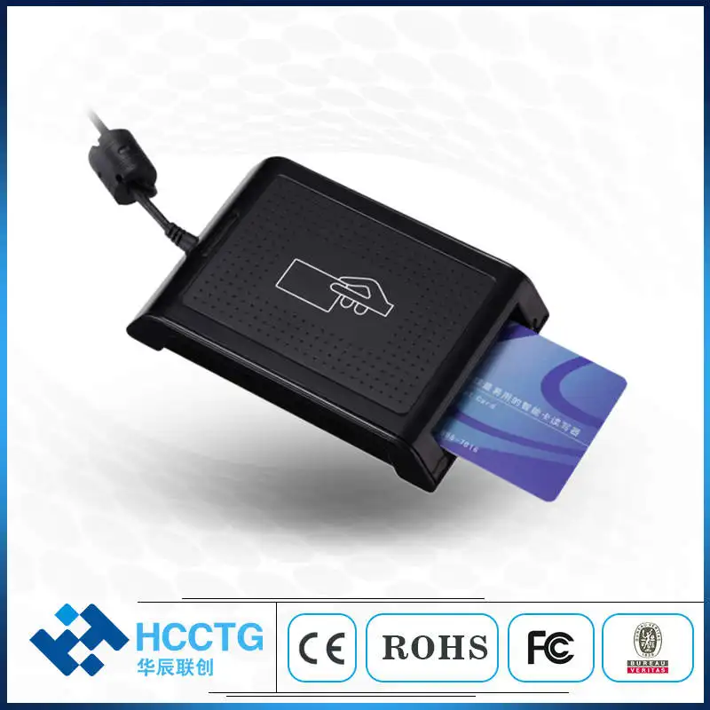 USB CCID ISO 7816 Contactless NFC Smart Card Reader and Writer Machine for E-Bank Service HD5
USB CCID ISO 7816 Contactless NFC Smart Card Reader and Writer Machine for E-Bank Service HD5