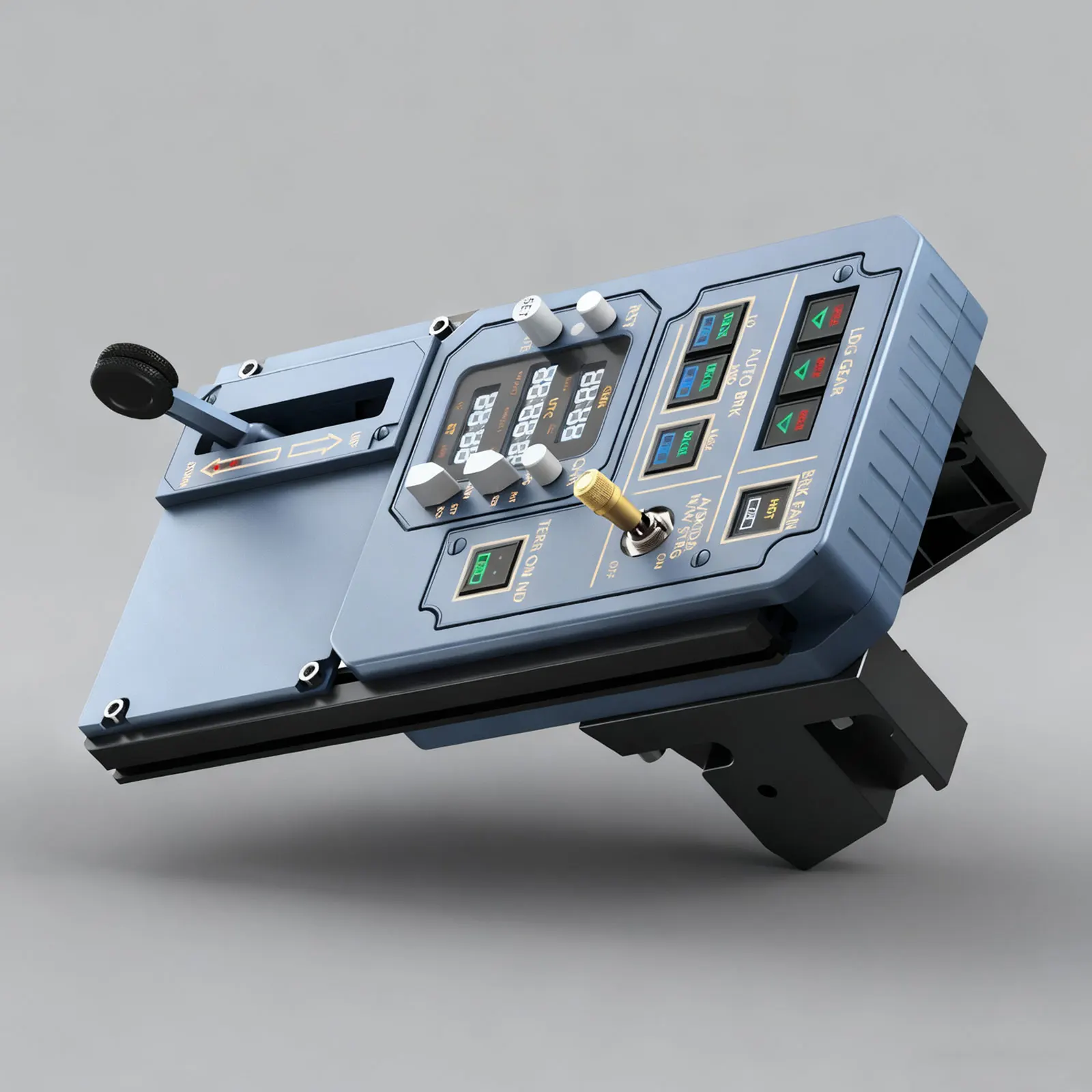 WINWING AGP Metal Landing Gear Panel Support Professional Flight Simulator Cockpit Controller Compatible with X-Plane MSFS Game
WINWING AGP Metal Landing Gear Panel Support Professional Flight Simulator Cockpit Controller Compatible with X-Plane MSFS Game