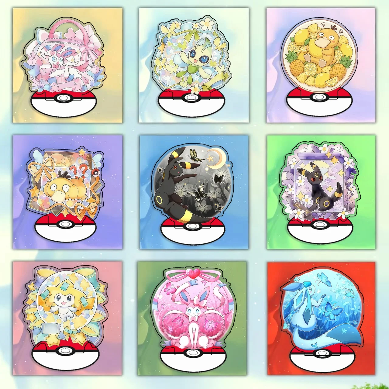Recycled Acrylic Standees for Pokemon Psyduck Snorlax Bulbasaur Charmander Gengar Decoration Decorative Creativity Cute Gift15cm
Recycled Acrylic Standees for Pokemon Psyduck Snorlax Bulbasaur Charmander Gengar Decoration Decorative Creativity Cute Gift15cm
