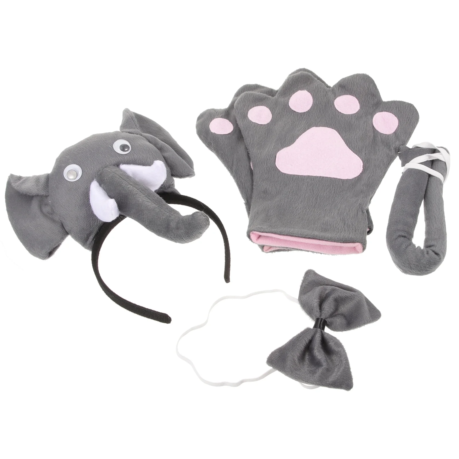 5 Pcs Headband Outfits Halloween Costumes Performance Supplies Cloth Festive Cosplay Attractive Gloves Child Props
5 Pcs Headband Outfits Halloween Costumes Performance Supplies Cloth Festive Cosplay Attractive Gloves Child Props