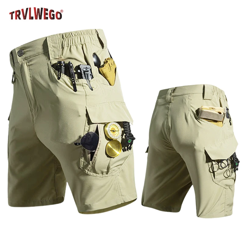 Быстросохнущие тактические шорты для мужчин, средней длины, карго-брюки, дышащие, эластичные, водонепроницаемые, для охоты, с множеством карманов
Быстросохнущие тактические шорты для мужчин, средней длины, карго-брюки, дышащие, эластичные, водонепроницаемые, для охоты, с множеством карманов