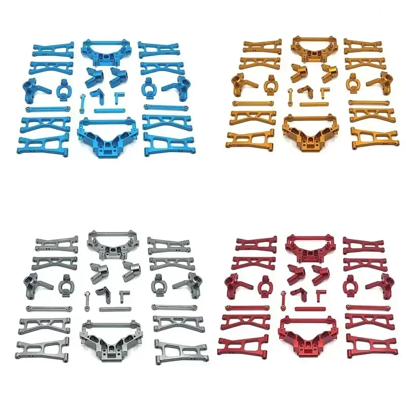 Metal Swing Arm Steering Cup Hub Carrier Shock Tower Set for HS 14321 14322 14421 14431 C8802 1/14 RC Car Upgrade Parts
Metal Swing Arm Steering Cup Hub Carrier Shock Tower Set for HS 14321 14322 14421 14431 C8802 1/14 RC Car Upgrade Parts