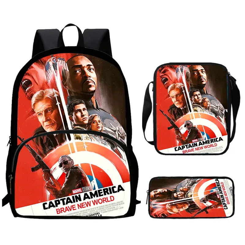 Child School Backpack with Front Pocket,Shoulder Bag,Pencil Bag for Aged 5-10,Cartoon Captain America School Bags for Boys Girls
Child School Backpack with Front Pocket,Shoulder Bag,Pencil Bag for Aged 5-10,Cartoon Captain America School Bags for Boys Girls