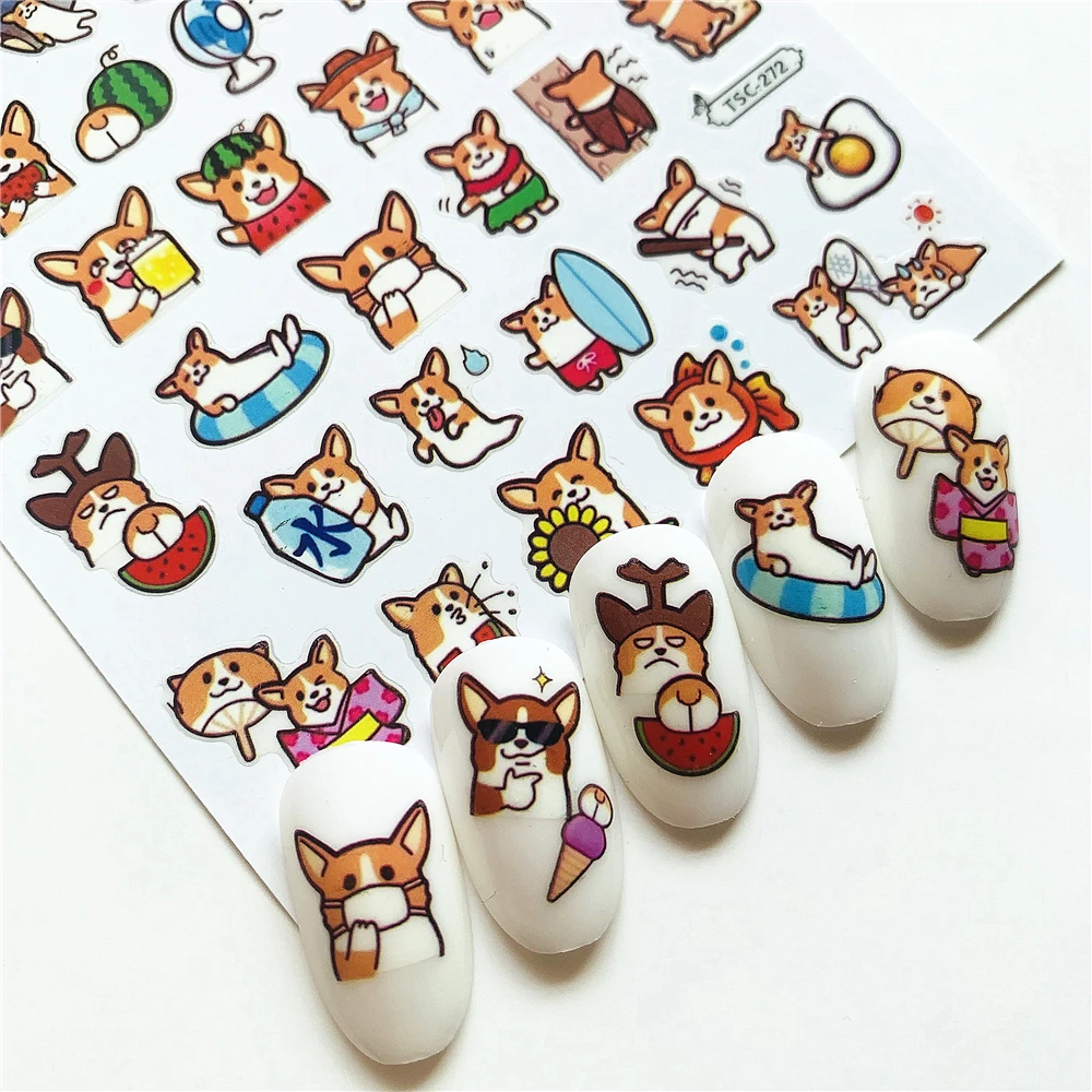Newest TSC series TSC-264-265 Japanese manga characters animals 3d nail art stickers decal template diy nail tool decoration
Newest TSC series TSC-264-265 Japanese manga characters animals 3d nail art stickers decal template diy nail tool decoration