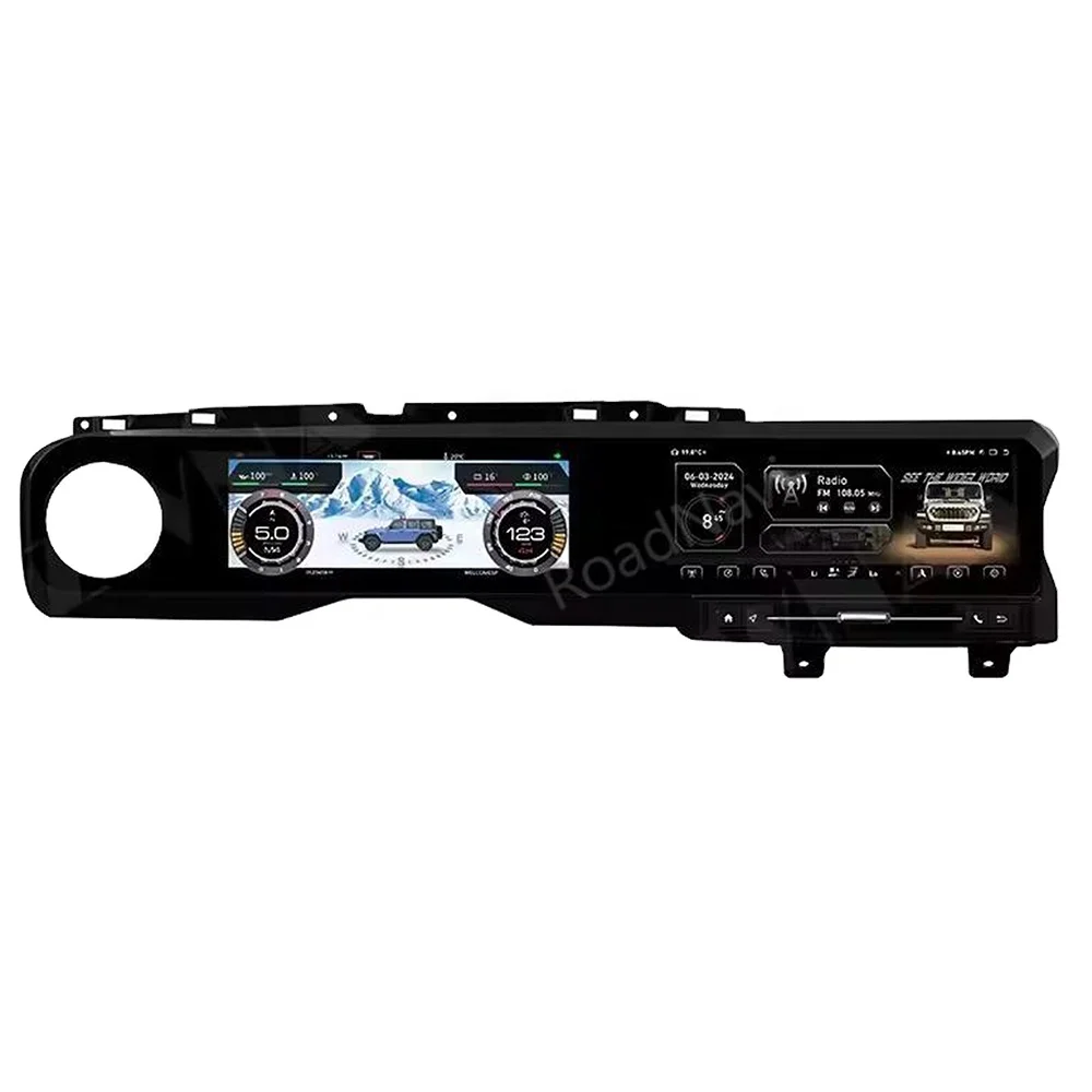 Цифровая приборная панель RoadNavi 12.3'' с радиоприемником для Jeep Wrangler J-Max JL JT 2018-2023AR
Цифровая приборная панель RoadNavi 12.3'' с радиоприемником для Jeep Wrangler J-Max JL JT 2018-2023AR
