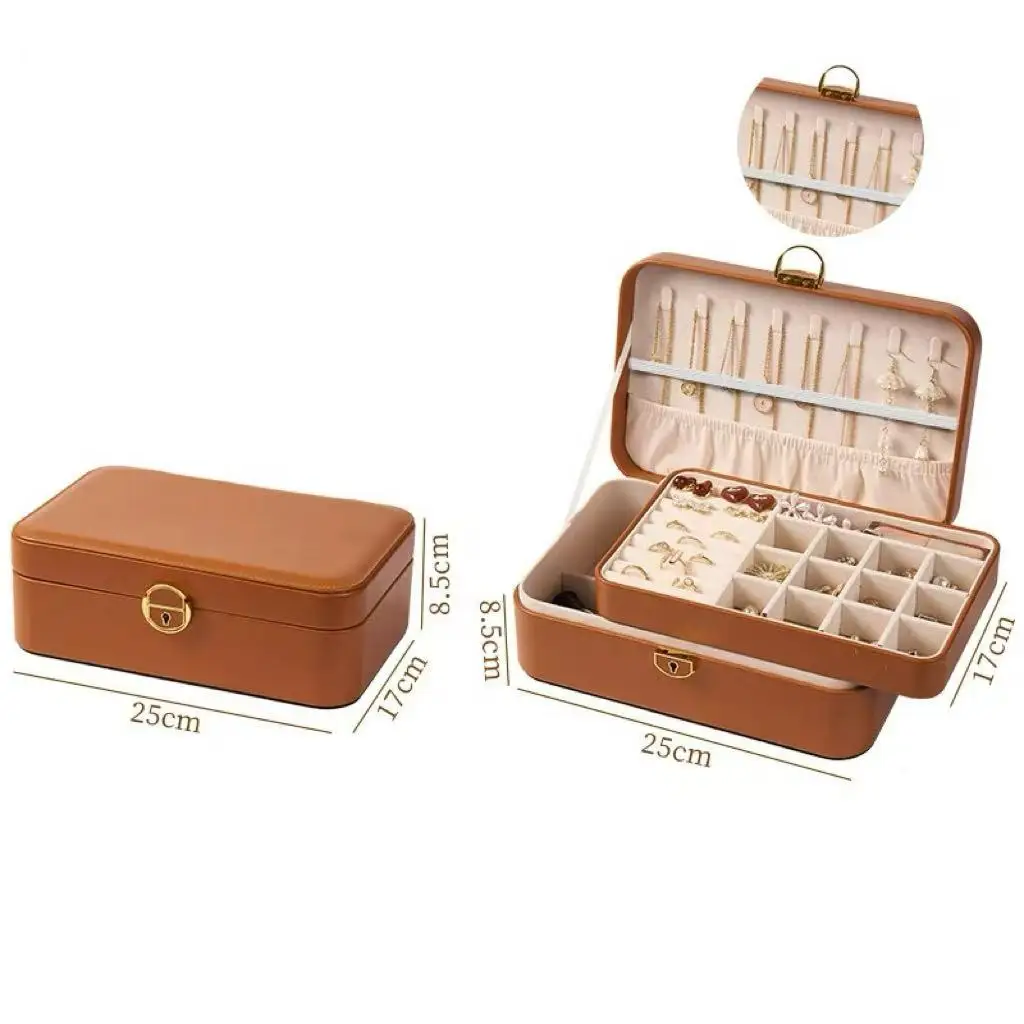Custom Logo Rectangle Square Embossed Jewelry Box Key Lock Closure Vintage Multi-Layer Storage Organizer for Jewelry Shop Retail
Custom Logo Rectangle Square Embossed Jewelry Box Key Lock Closure Vintage Multi-Layer Storage Organizer for Jewelry Shop Retail
