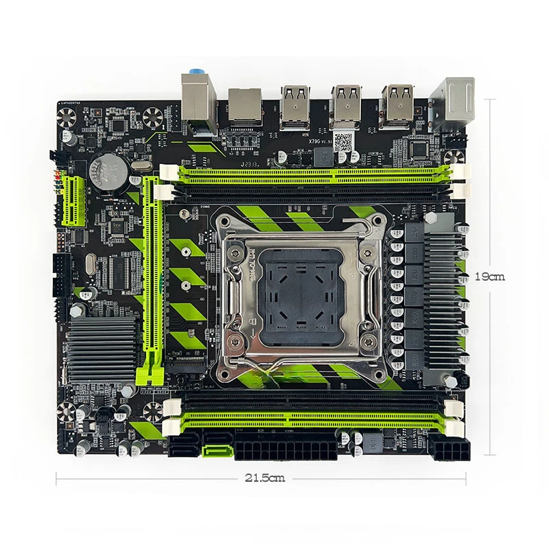 Основная плата X79G, основная плата настольного компьютера, LGA-2011, контактная память DDR3, интерфейс M.2, настоящий чип X79
Основная плата X79G, основная плата настольного компьютера, LGA-2011, контактная память DDR3, интерфейс M.2, настоящий чип X79