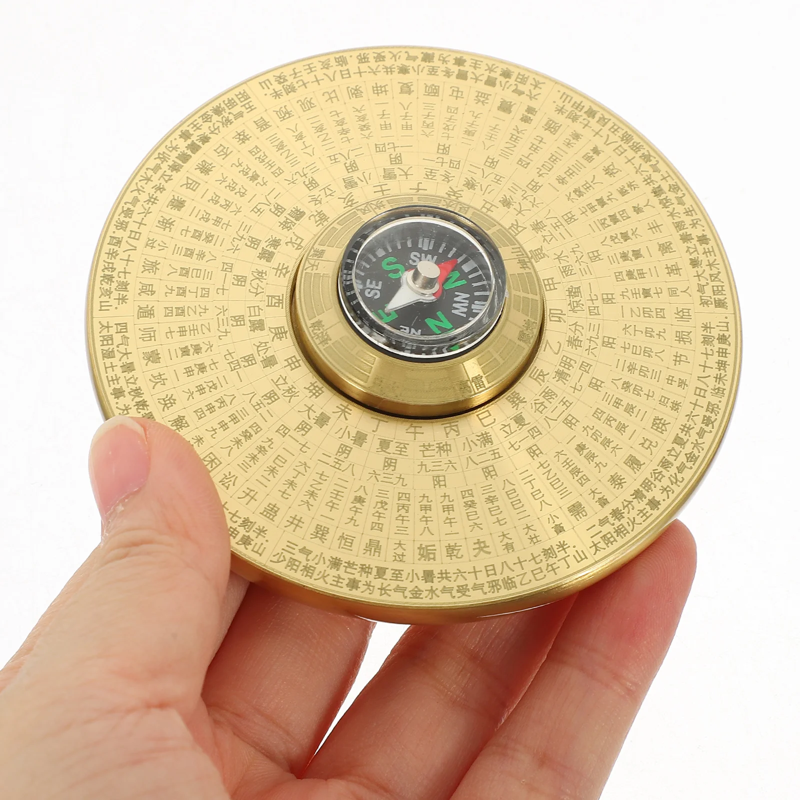 Exquisite Brass Chinese Vintage Style Compass with Eight Trigrams Design Rotatable Pointer for Home Decor Travel Camping
Exquisite Brass Chinese Vintage Style Compass with Eight Trigrams Design Rotatable Pointer for Home Decor Travel Camping
